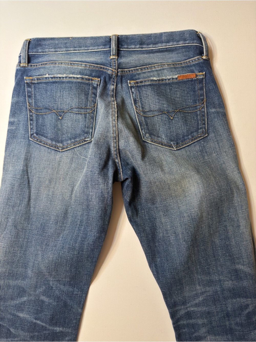 EUC Men's Polo Ralph Lauren Blue Denim Jeans Classic Mid Wash Size 29/25" Inseam - Picture 12 of 13